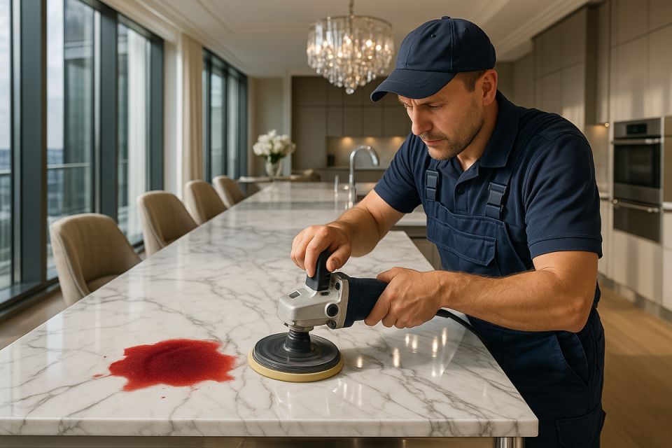 Как удалить пятна от вина на мраморе: практическое руководство