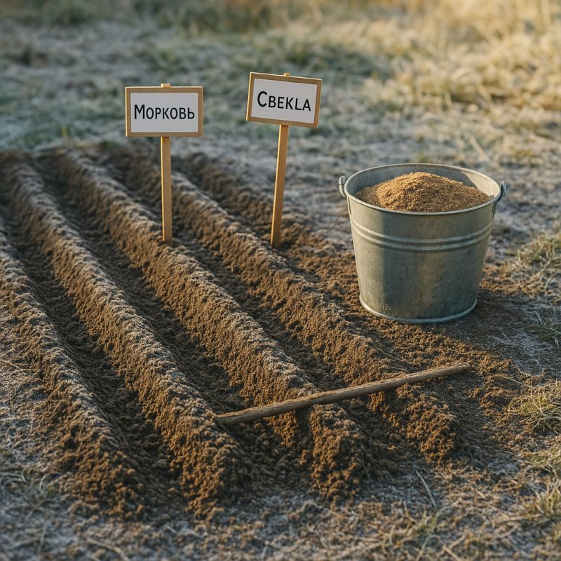 Секрет осенних борозд: как подготовить грядки для раннего посева моркови и свёклы