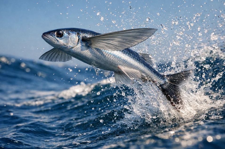 Летучая рыба: уникальные свойства и удивительный полет