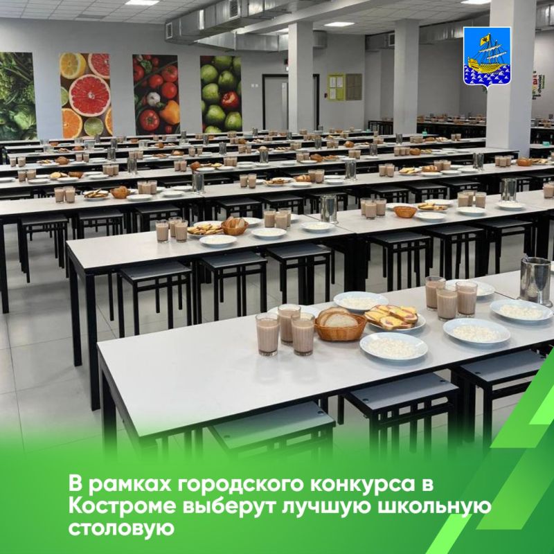В Костроме стартовал городской конкурс «Школа – территория здорового питания»