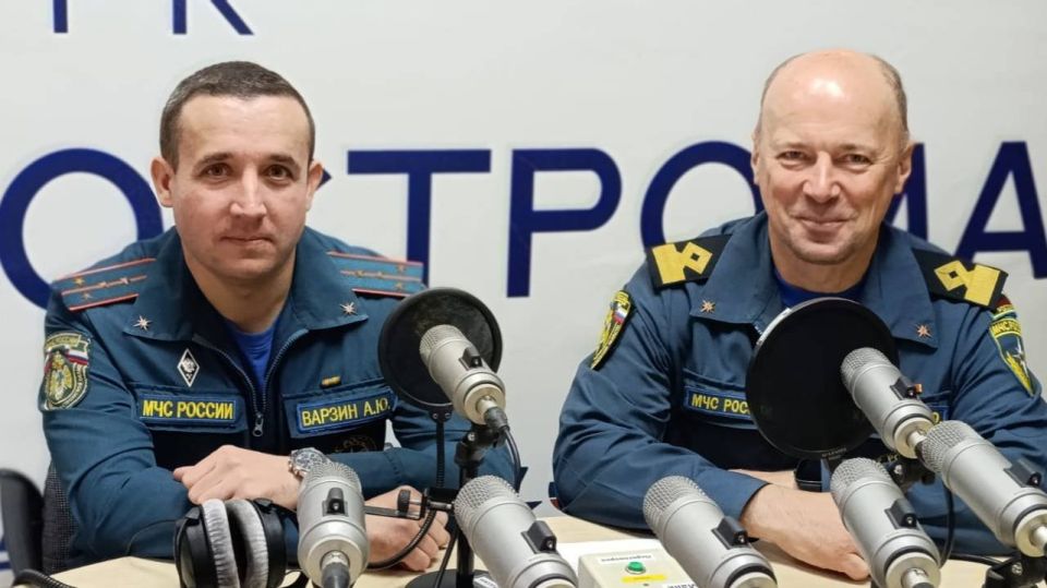 Безопасность на водоёмах в период осенней навигации – главная тема программы «Утро с МЧС России»