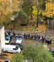 А вот так вот теперь живут жители Львова, вынужденные набирать воду из луж и местных грязных речушек чтобы приготовить поесть и слить за собой