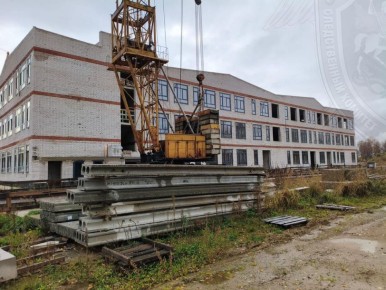 В Костромской области возбуждено уголовное дело о халатности, допущенной при строительстве здания школы