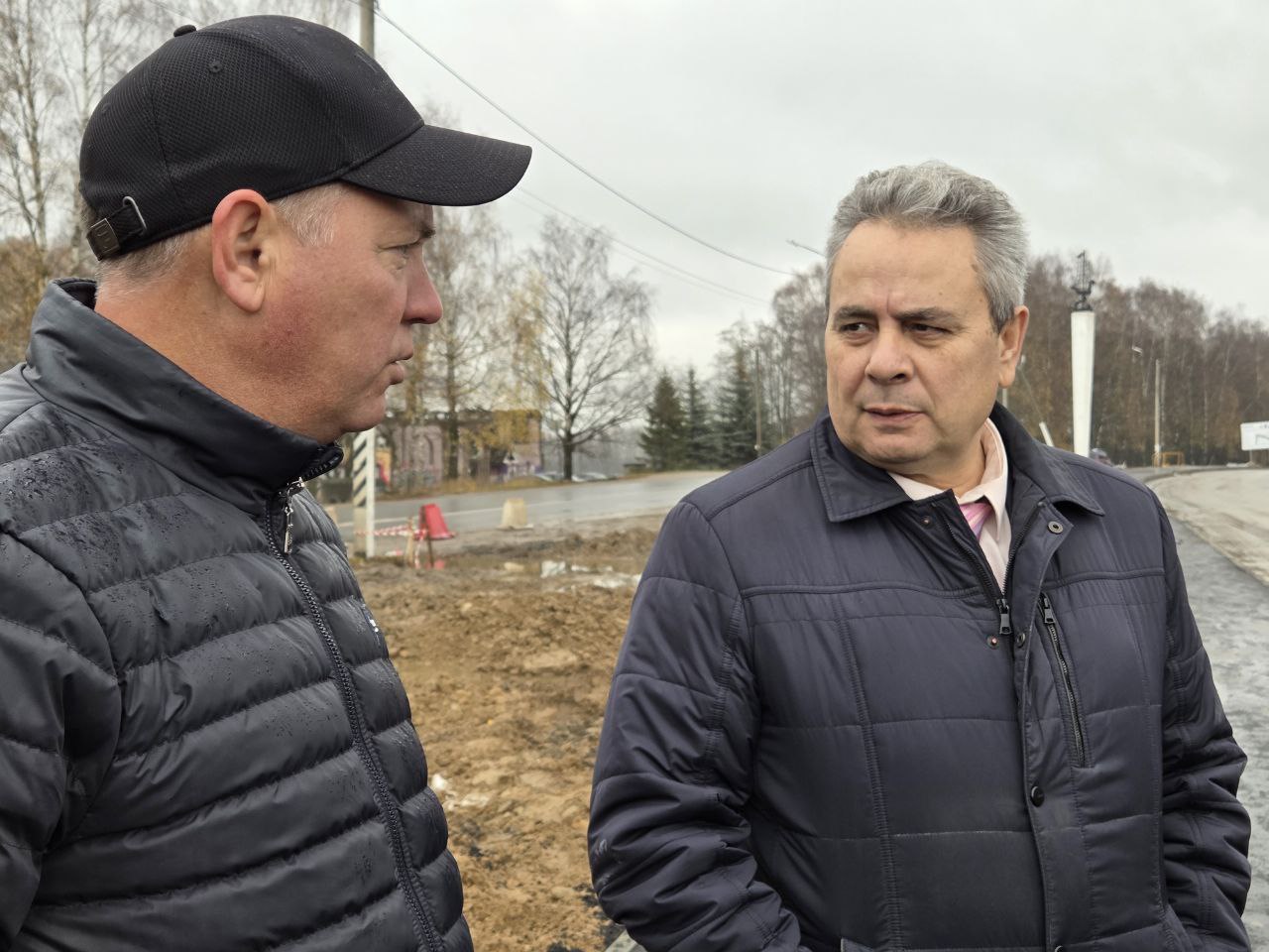 Алексей Смирнов: Для обеспечения транспортной доступности жителей нового микрорайона строим дорогу-дублер Кинешемского шоссе