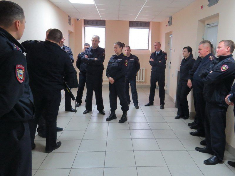 В Костроме прошли сборы для представителей конвойной службы полиции