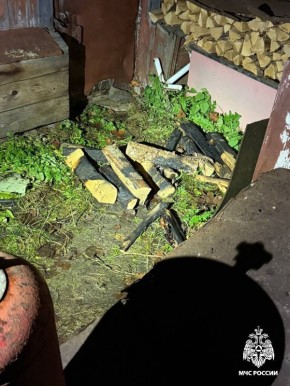 Как сушка дров едва не привела к пожару