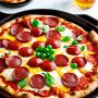 Несравненная пицца с колбасой и свежими томатами