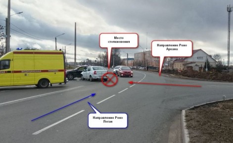 Два «француза» не поделили перекресток в Костроме