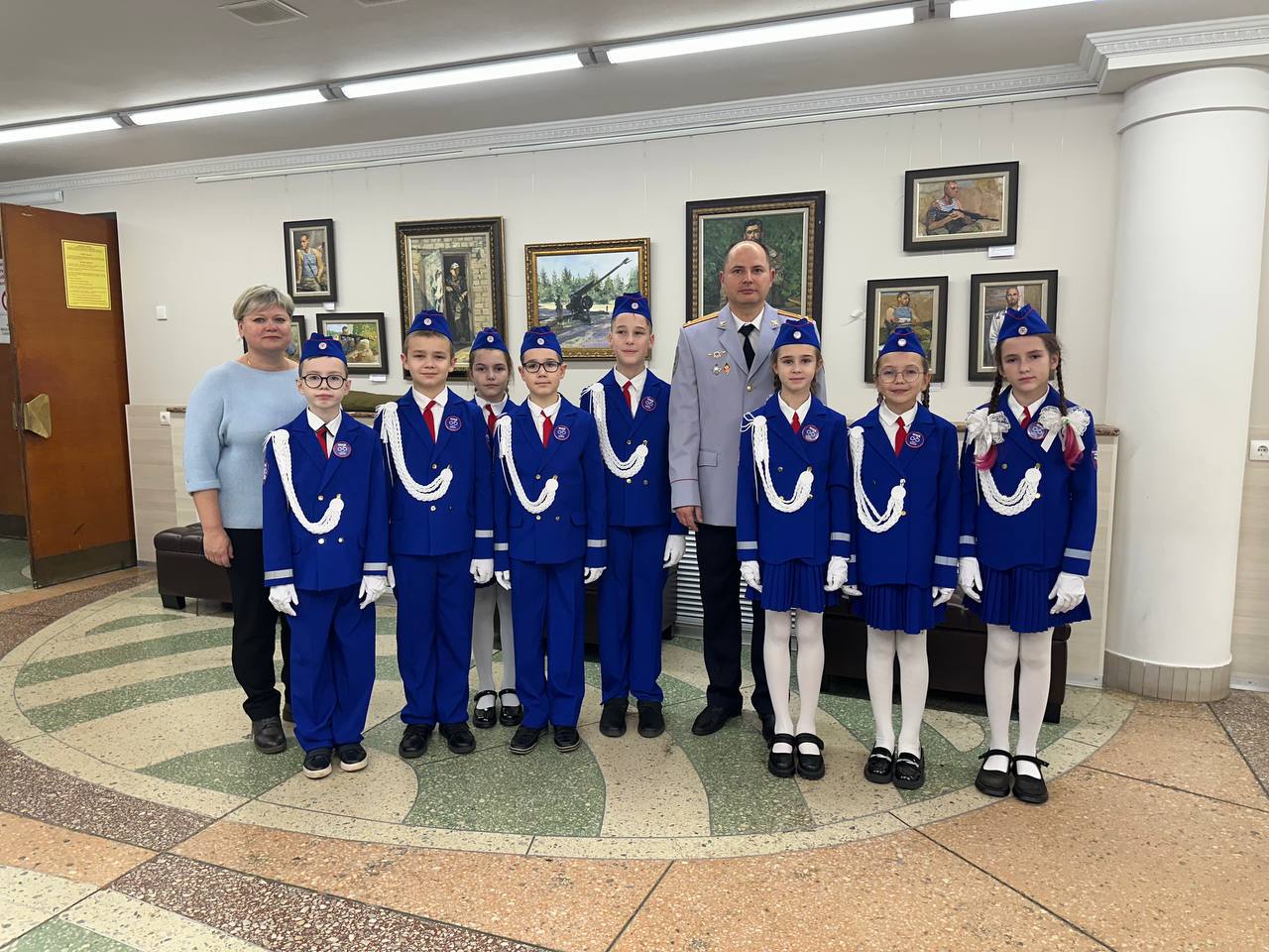 Костромской отряд ЮИД посетил торжественное мероприятие, посвященное Дню сотрудника органов внутренних дел