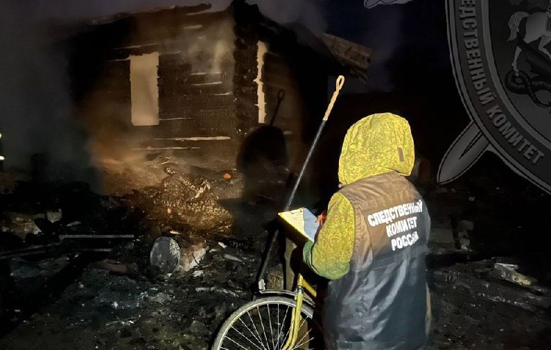 Мужчина погиб на пожаре в костромской деревне Лодыгино