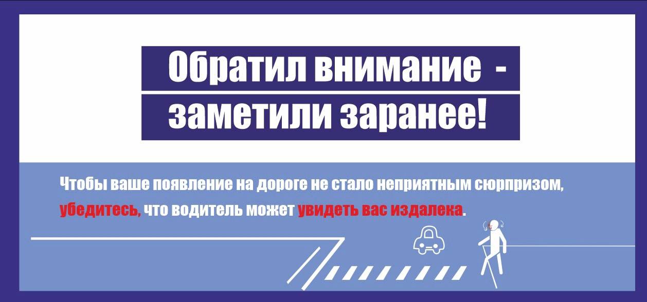 Переходи проезжую часть с умом