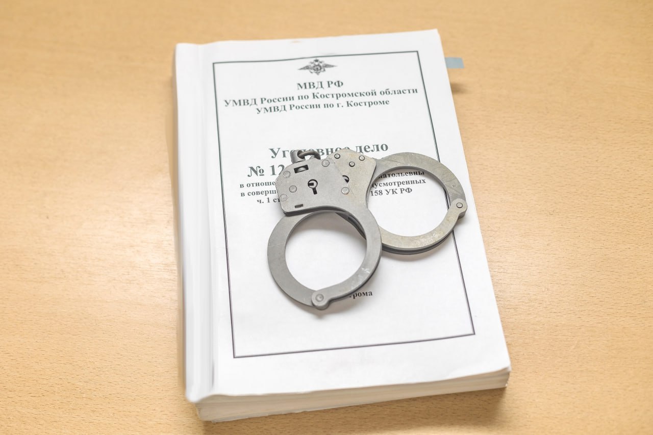 В Костроме перед судом предстанет похититель, совершивший серию краж