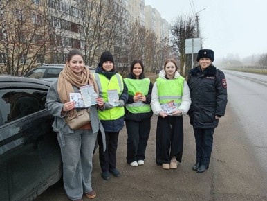 Водителей и пешеходов Волгореченска призвали вспомнить о правилах дорожной безопасности