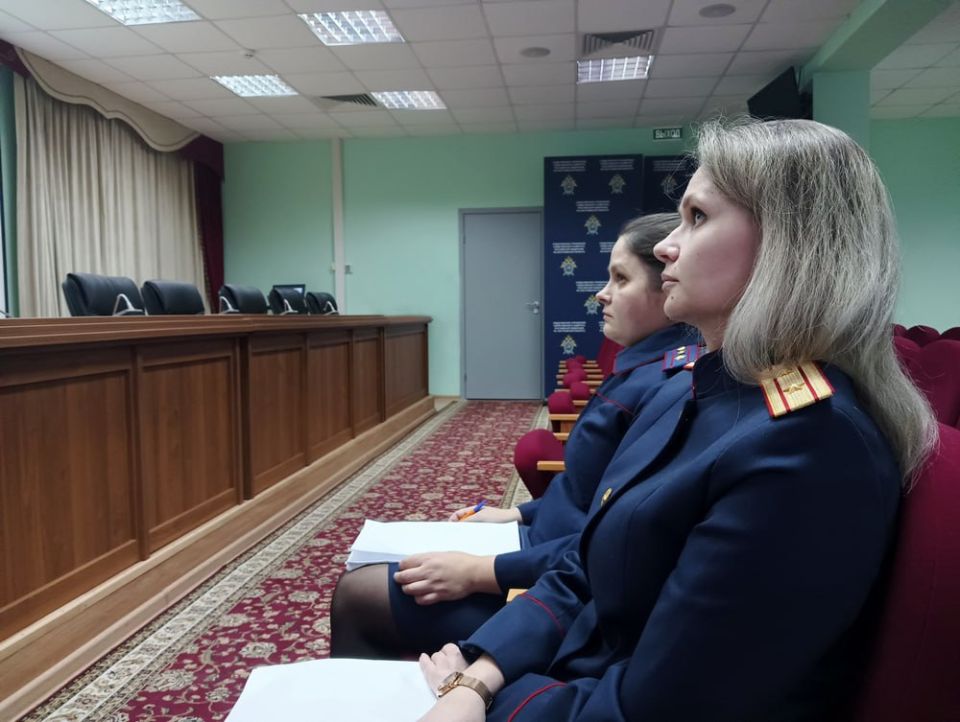 В следственном управлении СК России по Костромской области состоялось занятие по профессионально-должностной подготовке личного состава