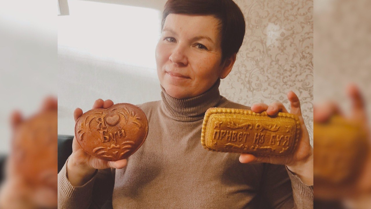 Буевлянка с успехом восславляет свой город на пряниках