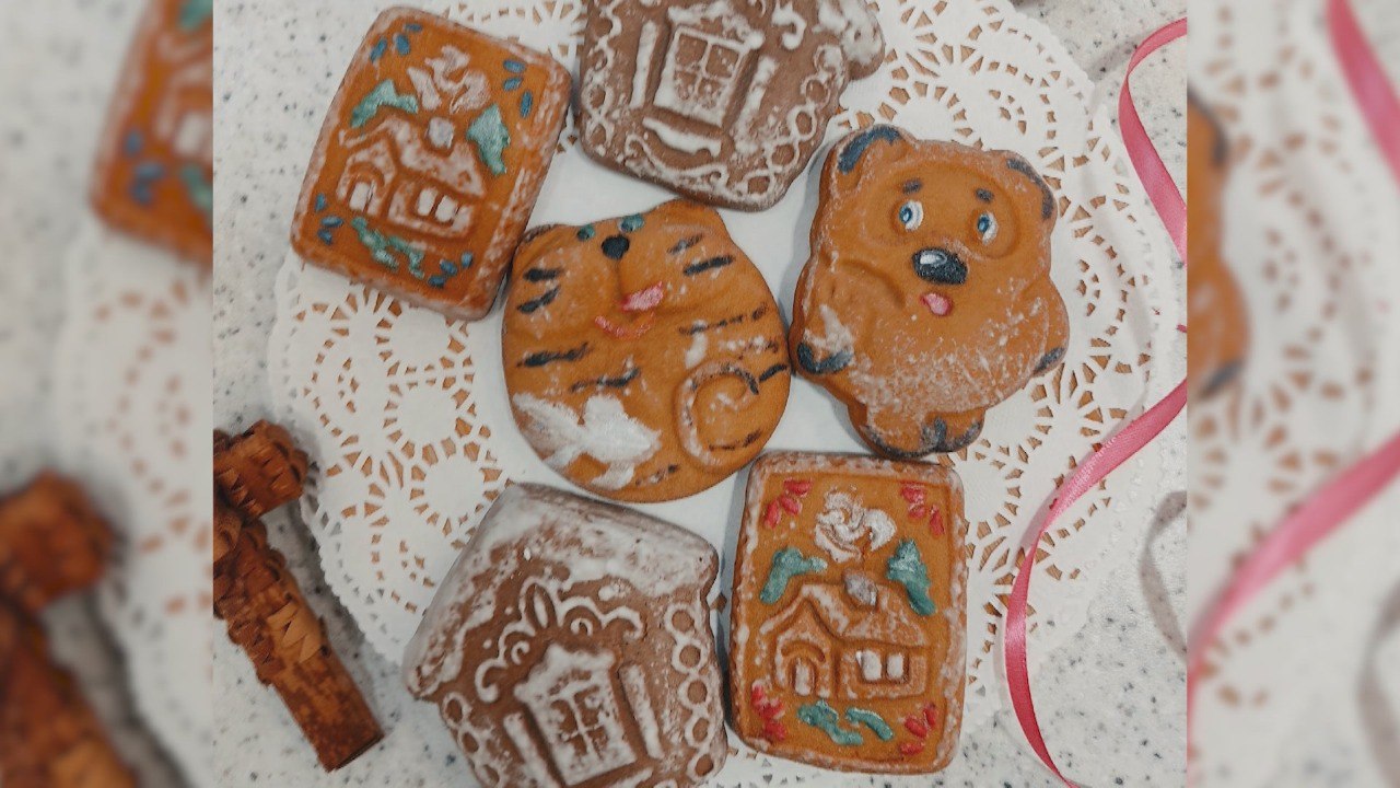 Буевлянка с успехом восславляет свой город на пряниках Буевлянка с успехом восславляет свой город на пряниках