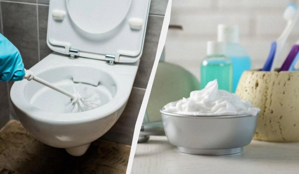 Как пена для бритья превращается в универсальное средство для очистки в доме