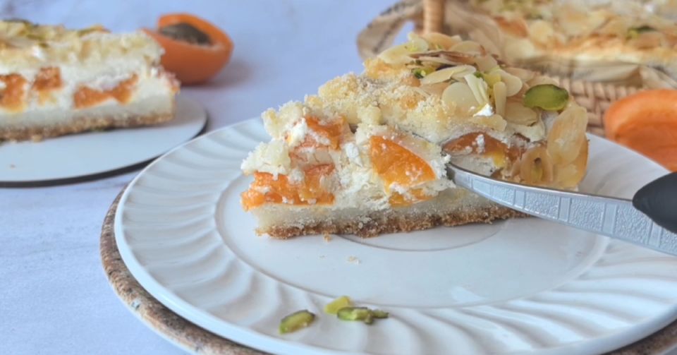 Летний пирог с абрикосами — рецепт для любителей здорового образа жизни