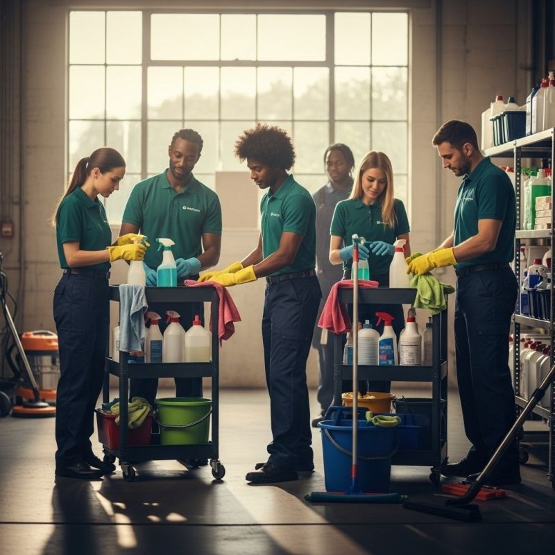 Осенние утренние поездки клинера: уют и чистота в каждом движении