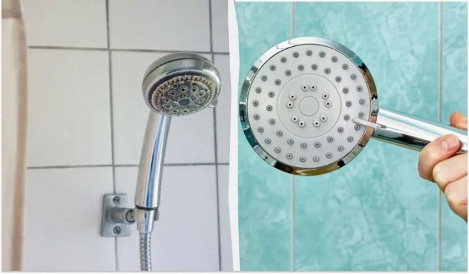 Эффективные методы удаления известкового налета с душевой лейки