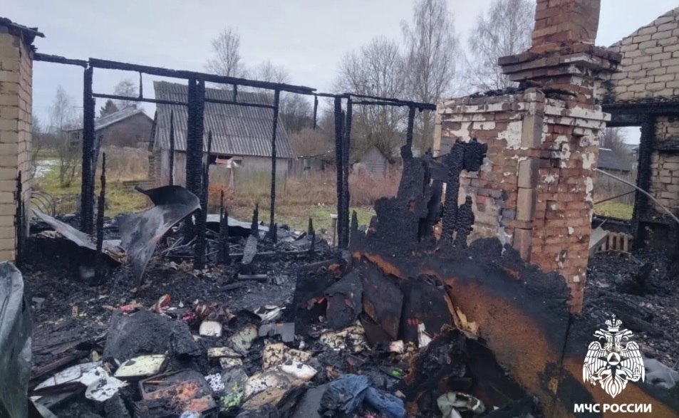 Жительница костромской деревни лишилась дома