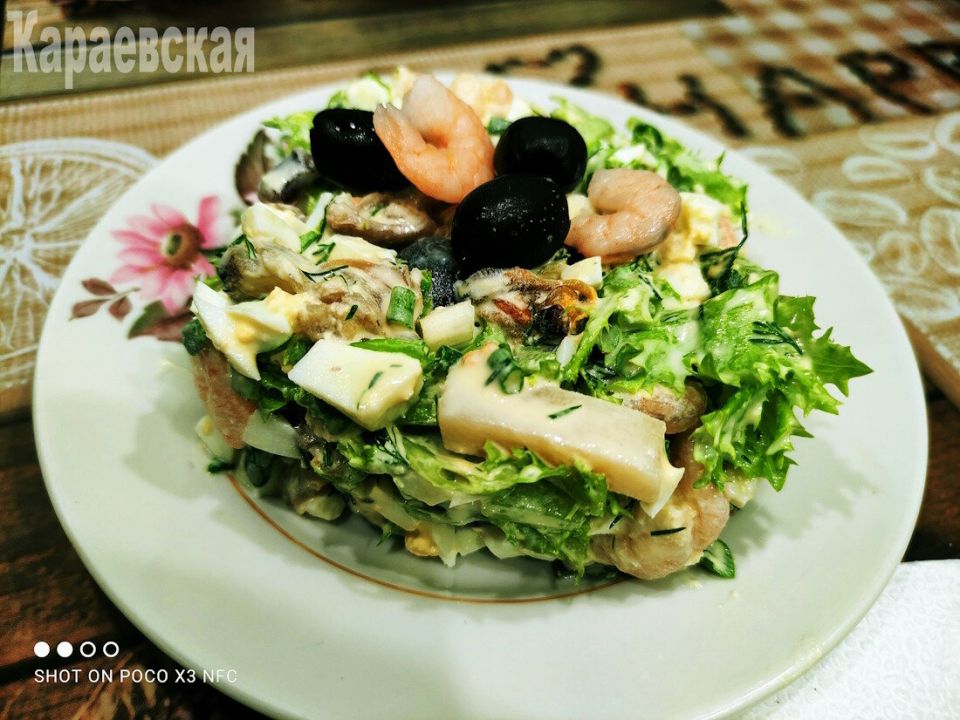 Неповторимый морской салат: легкость приготовления и здоровье в каждой порции
