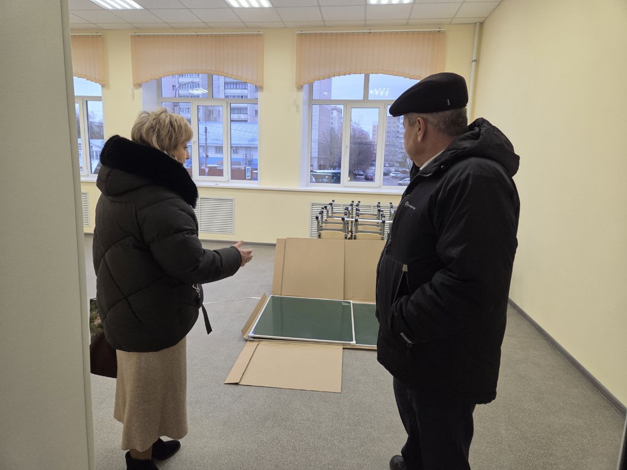 В капитально отремонтированных школах Костромы идет подготовка к возобновлению учебного процесса В капитально отремонтированных школах Костромы идет подготовка к возобновлению учебного процесса