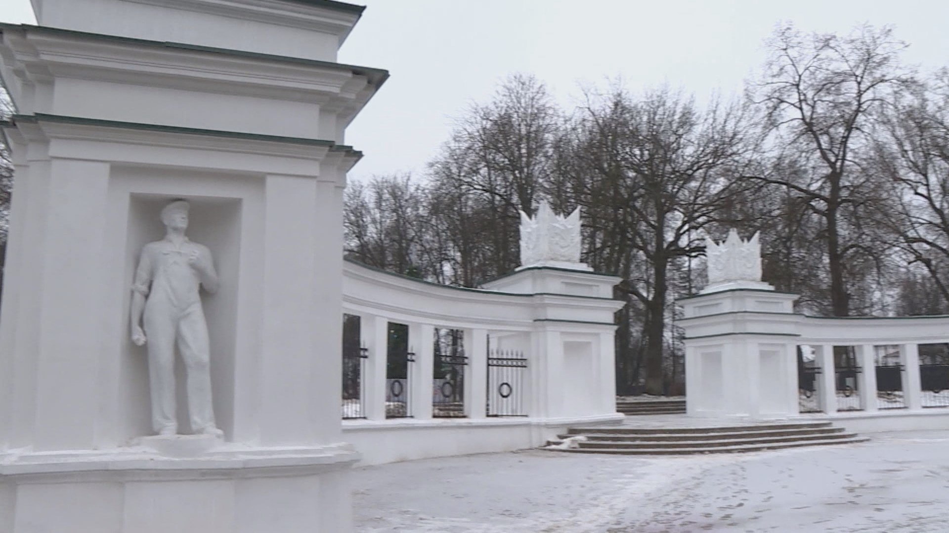 В Костроме завершилась реконструкция входной группы парка «Центральный»