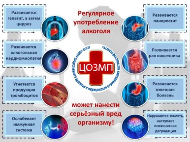 Центр общественного здоровья и медицинской профилактики Костромской области проводит неделю профилактики злоупотребления алкоголем в новогодние праздники