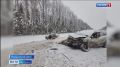 На трассе Кострома-Шарья в аварии погибли два человека