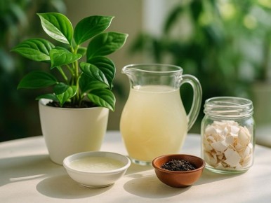 Как рисовый отвар может преобразить ваши комнатные растения