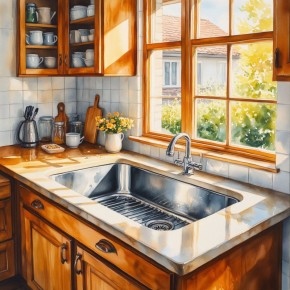 Как сохранить порядок на кухне, когда моет только один