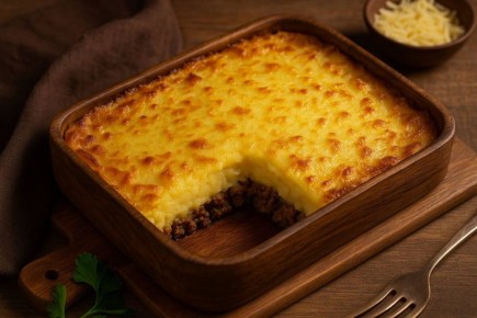 Традиции и природа: деревенская картофельная запеканка с мясом