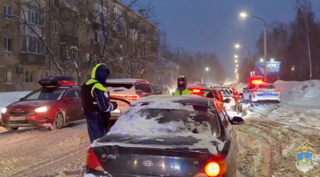В Костромской области автополицейские провели рейд по профилактике ДТП с участием нетрезвых автолюбителей