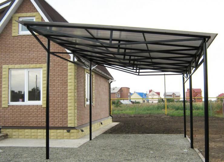 Как построить навес для автомобиля на даче: полезные советы и рекомендации