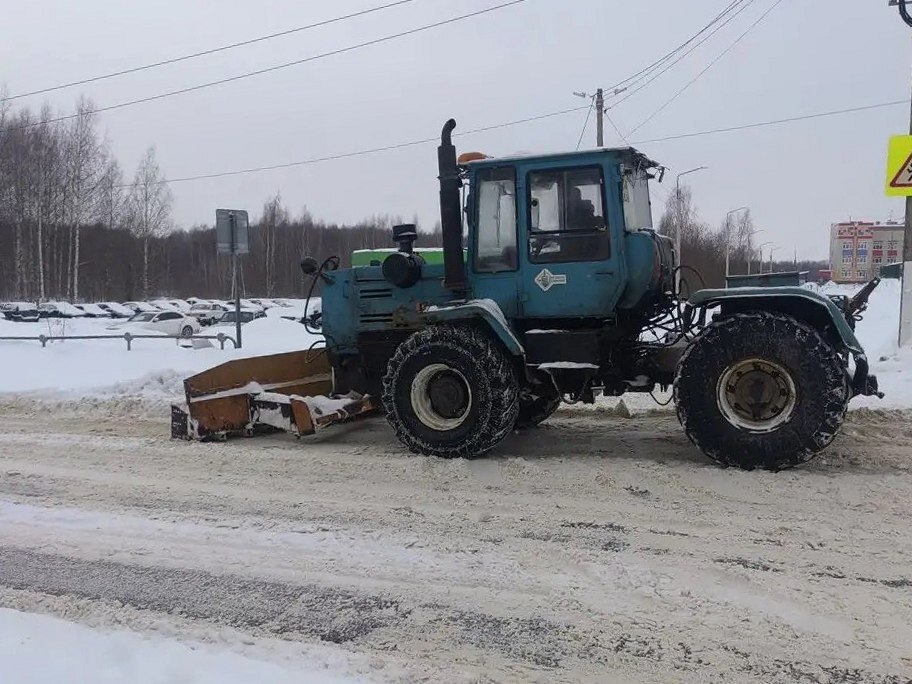 В связи с затянувшимися снегопадами костромские дорожные службы работают в усиленном режиме