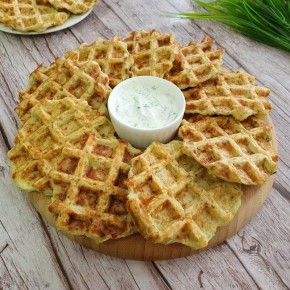 Летние кабачковые вафли: полезный и вкусный рецепт
