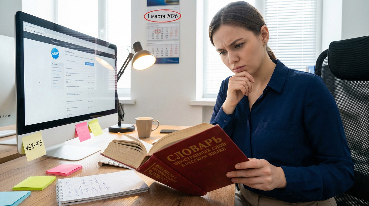 Иностранные слова на сайтах: нововведения с 1 марта 2026 года