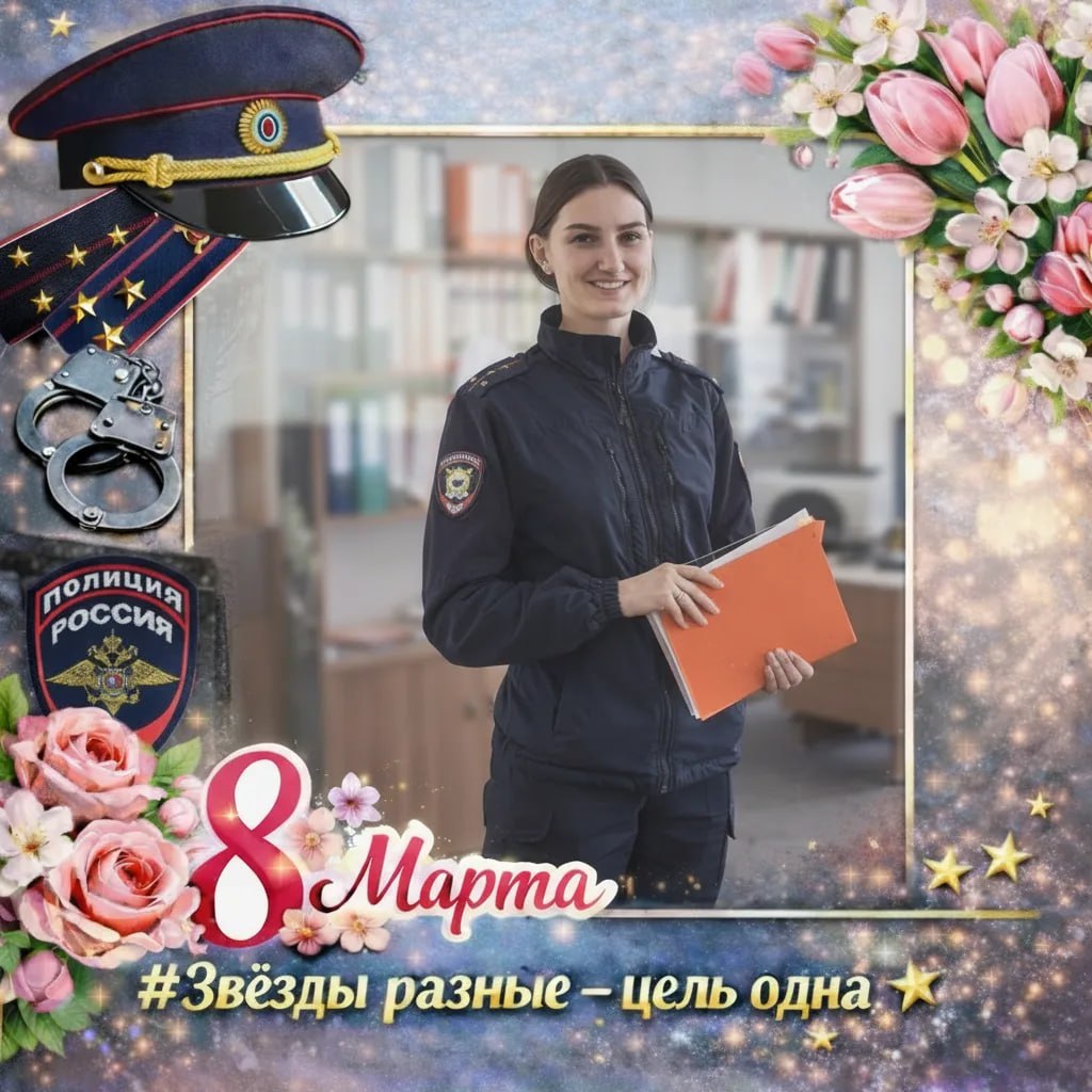 «Звезды разные – цель одна» - проект УМВД России по Костромской области, где мы рассказываем о девушках в погонах, для которых служба, долг, честь не просто слова, а призвание