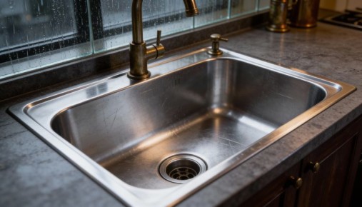 Выбор кухонной мойки: нержавейка или искусственный камень?