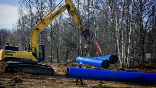 В Костроме подрядная организация приступила к строительству нового канализационного дюкера через реку Волгу