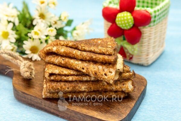 Тонкие блинчики на молоке: секрет без соды и с дырочками