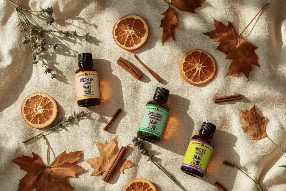 Тайна Ароматных Тройняшек: Эфирные Масла, Которые Наполняют Энергией
