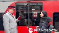 Первые пассажиры сели в поезд по биометрии вместо бумажного паспорта