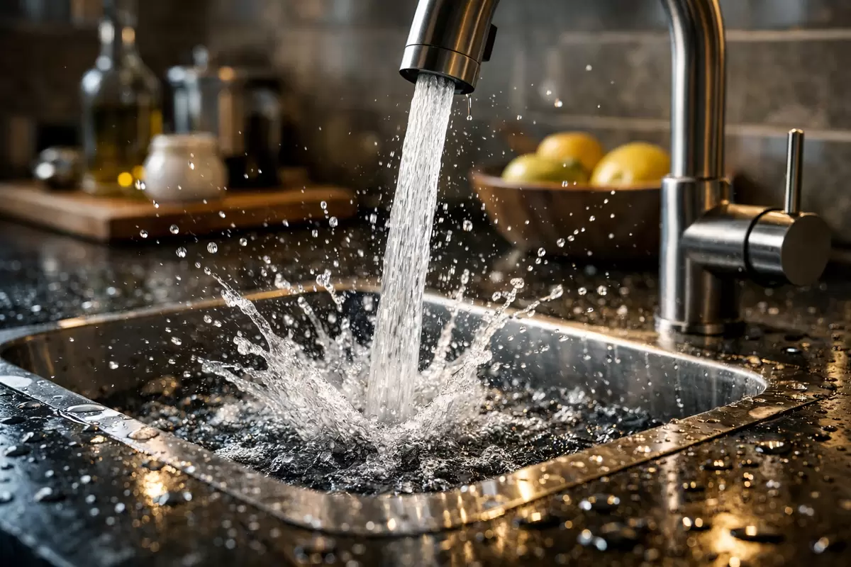 Как избежать водяных брызг на столешнице: секреты идеального смесителя