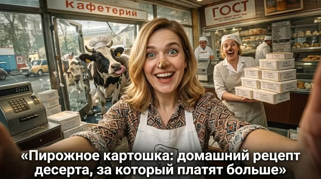 Пирожное картошка: как превратить детский десерт в дорогой шедевр