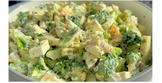 Салат с брокколи