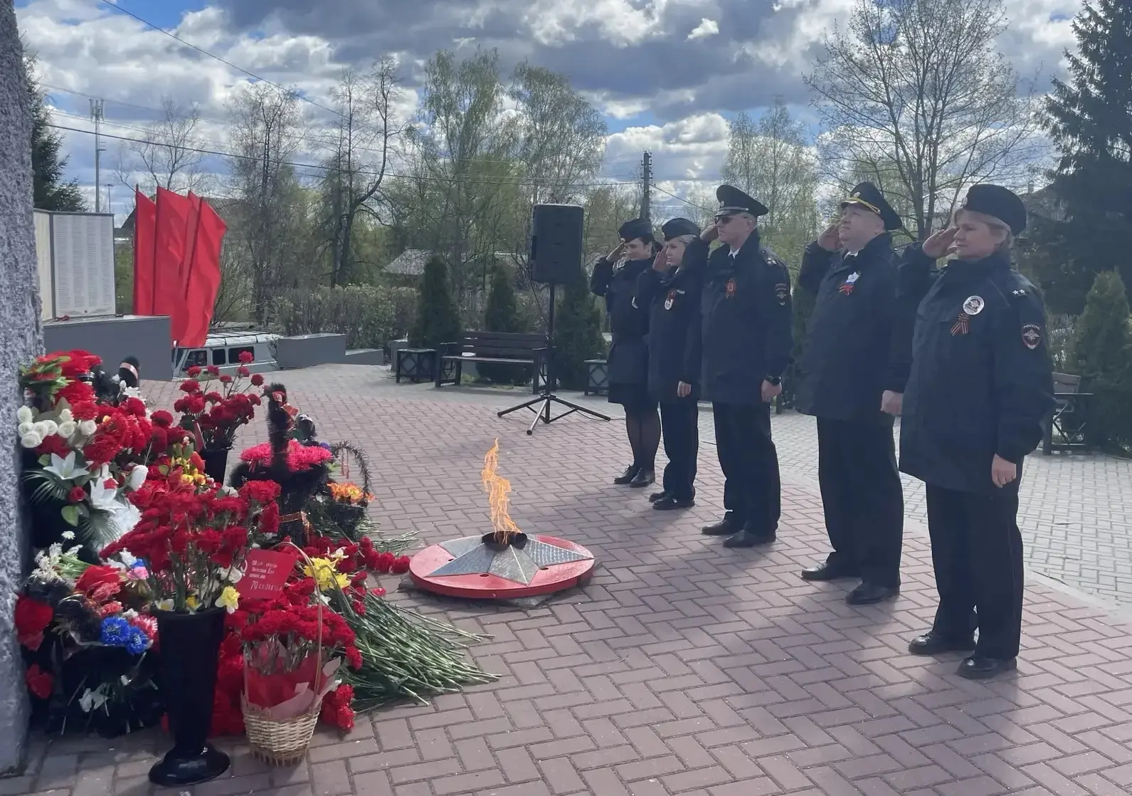 Костромские полицейские обеспечили правопорядок в День Победы