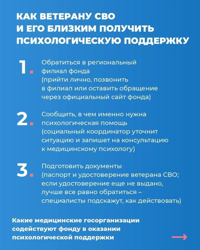 Одно из направлений работы фонда «Защитники Отечества» – оказание профессиональной психолого-психотерапевтической помощи Одно из направлений работы фонда «Защитники Отечества» – оказание профессиональной психолого-психотерапевтической помощи