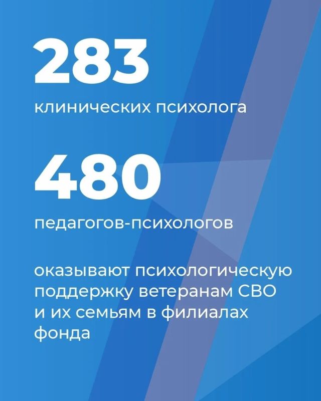 Одно из направлений работы фонда «Защитники Отечества» – оказание профессиональной психолого-психотерапевтической помощи Одно из направлений работы фонда «Защитники Отечества» – оказание профессиональной психолого-психотерапевтической помощи